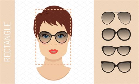 glasses for rectangular face shape